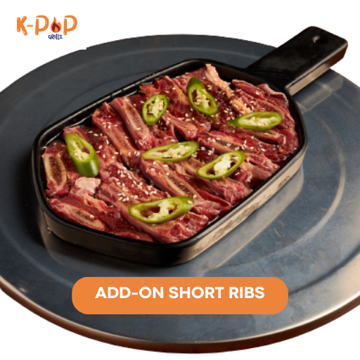 50% OFF for SHORT RIBS add-on