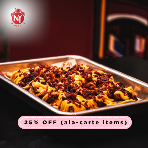 Get 25% off with purchase of any ala-carte items!